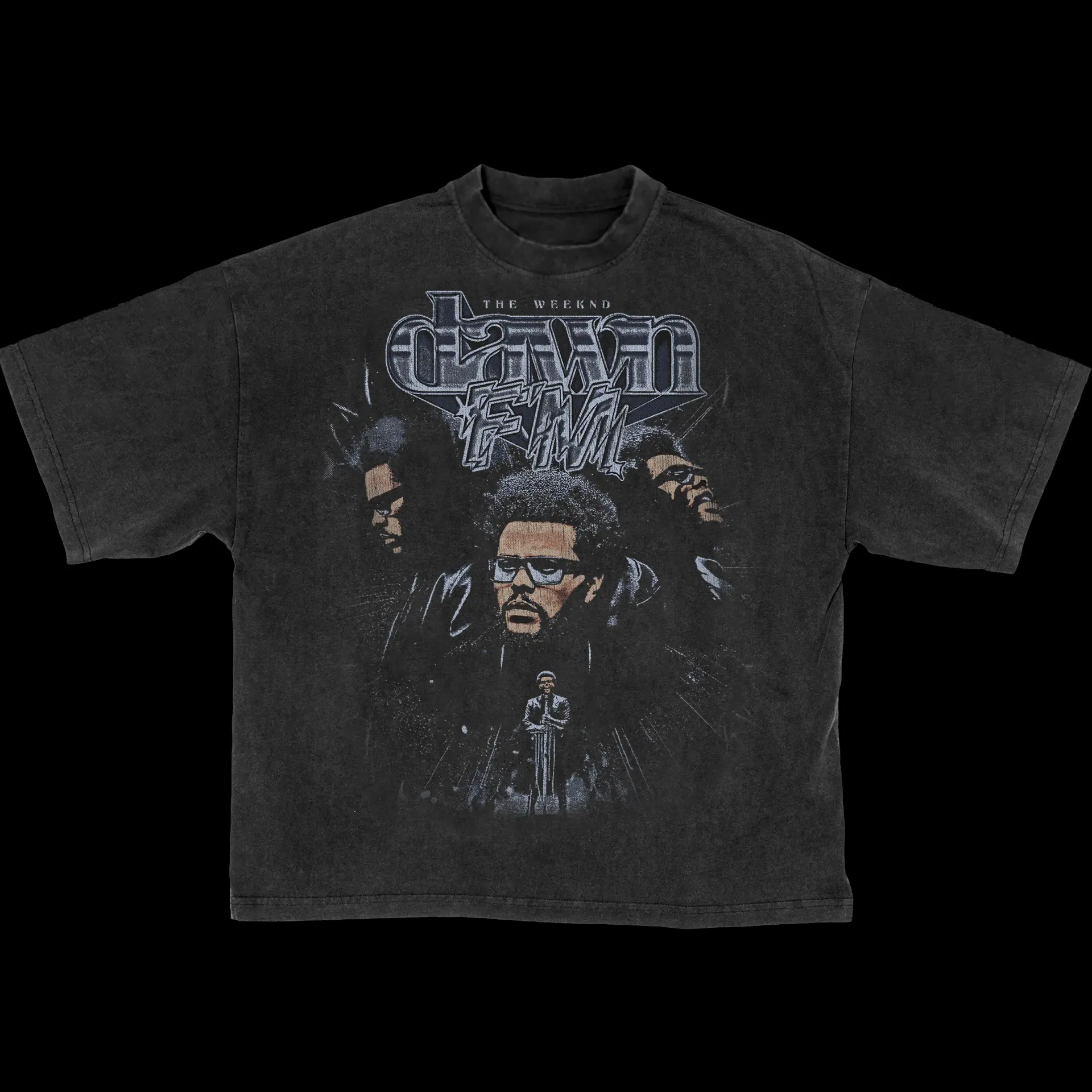 Dawn FM heavyweight washed graphic tee