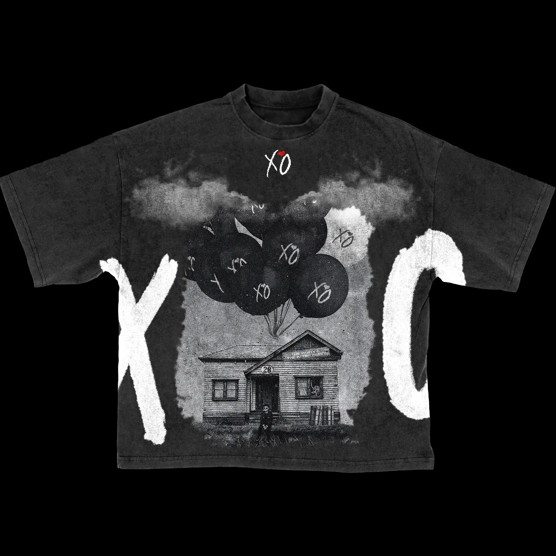 House Of Balloons heavyweight washed graphic tee