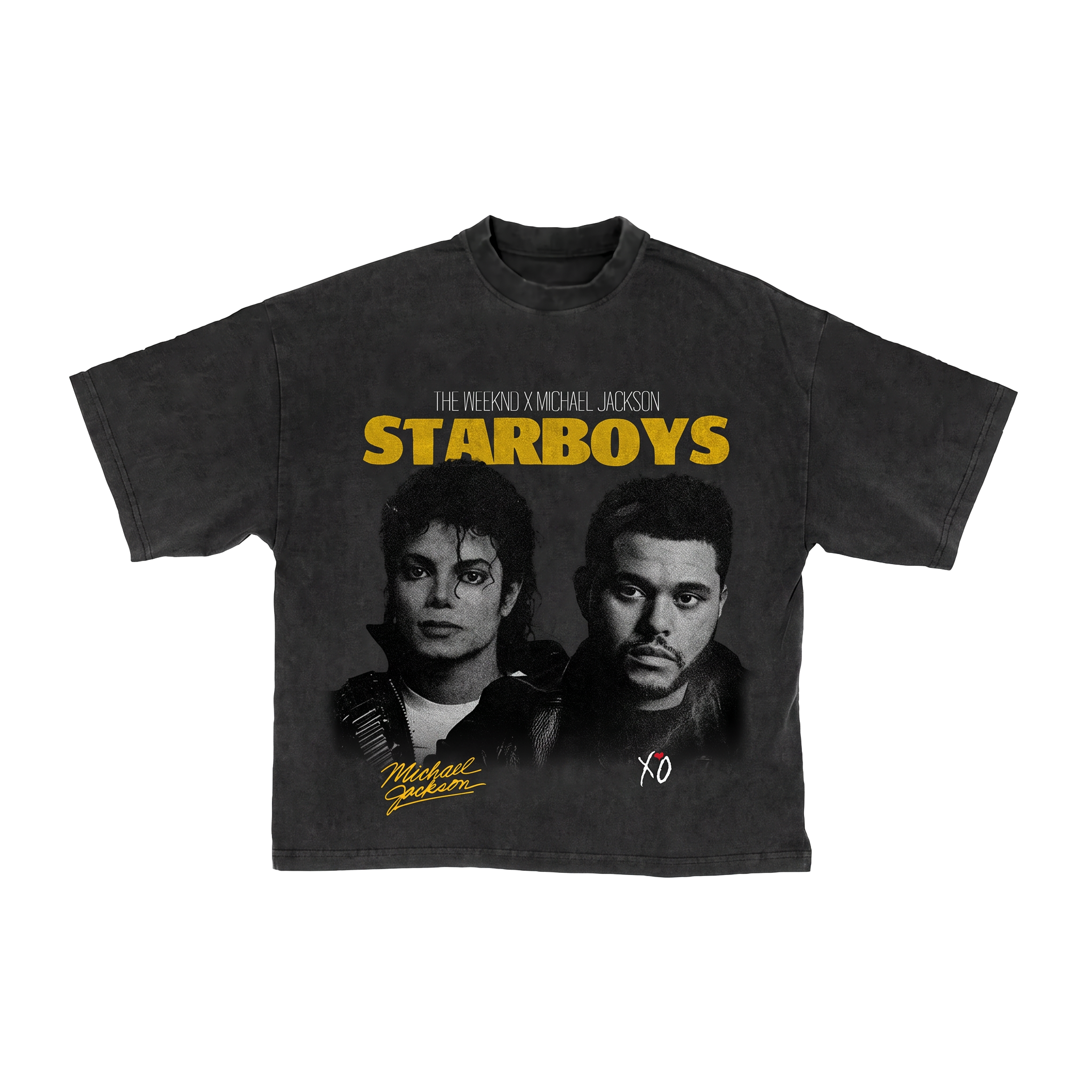 Starboys heavyweight washed graphic tee